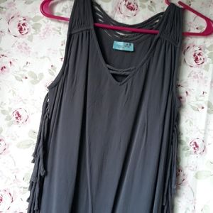 Womens Fringed Dress